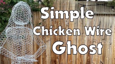 chicken wire yard ghosts|chicken wire ghost sculpture.